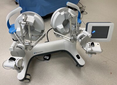 A Medrobotics Force Dimension Sigma 7 Haptic Device is among of the assets available for sale.